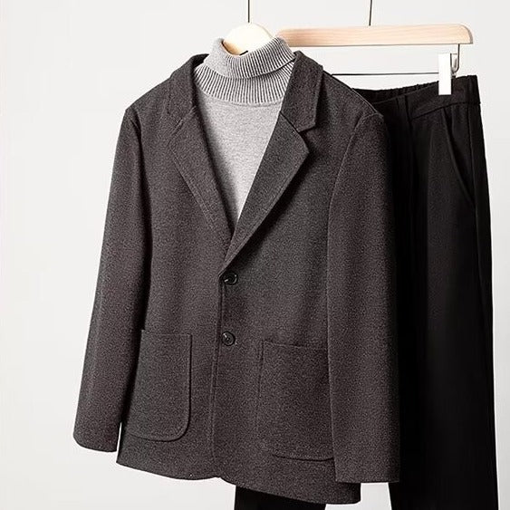 Winter Wool Blazer Style Staple Jacket