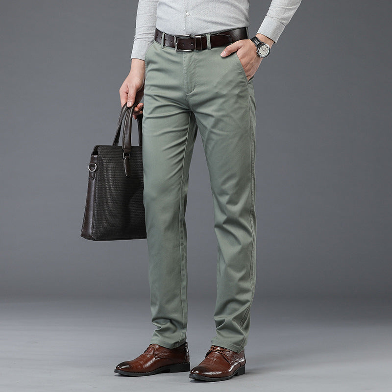 Men's Business Straight Staple Chino