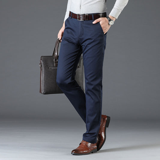 Men's Business Straight Staple Chino