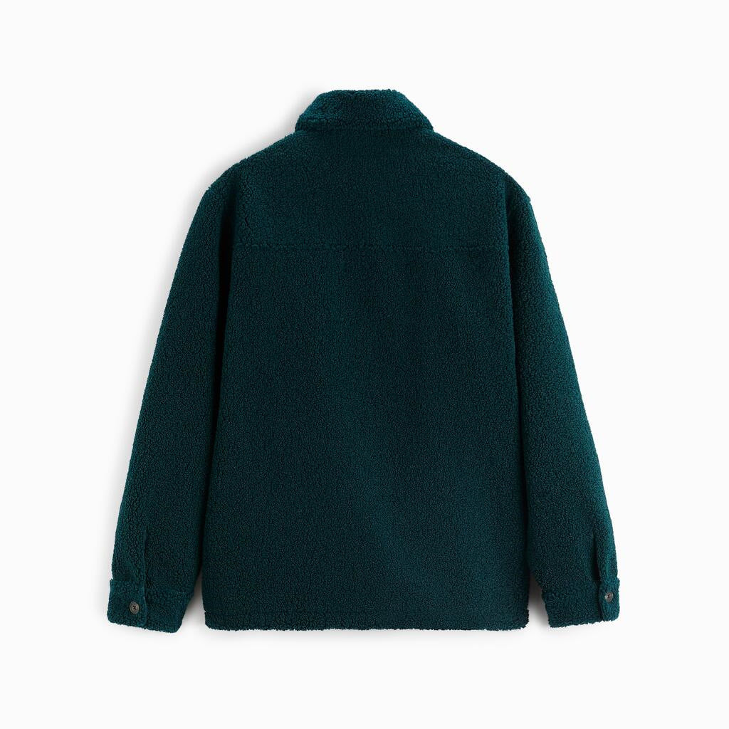 Thick Shirt Style Fleece Staple Jacket