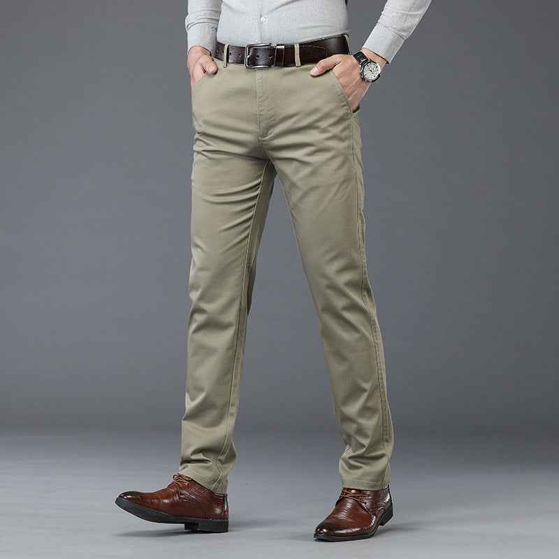 Men's Business Straight Staple Chino