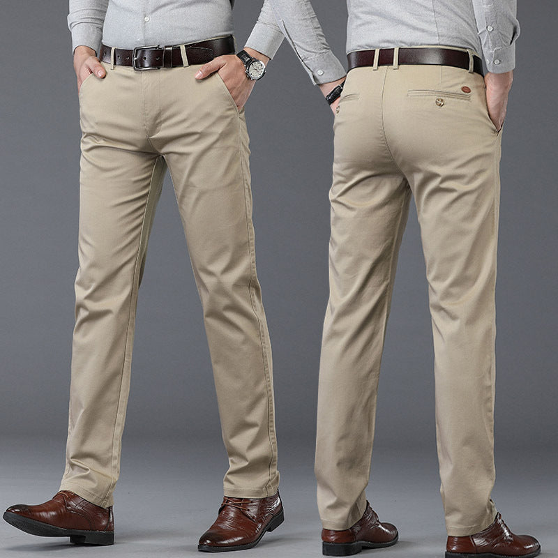 Men's Business Straight Staple Chino