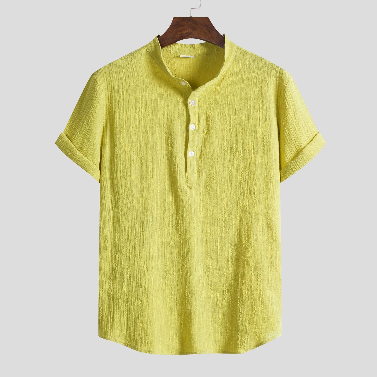 Cotton Linen Wardrobe Essential Light Staple Shirt