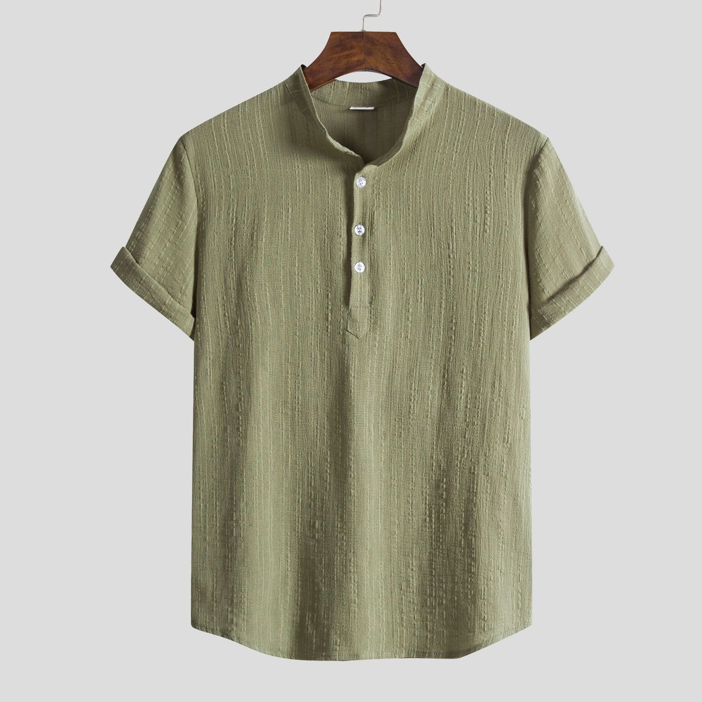 Cotton Linen Wardrobe Essential Light Staple Shirt