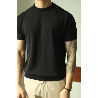 Mini Turtle-Neck Slim Fit Staple T-Shirt