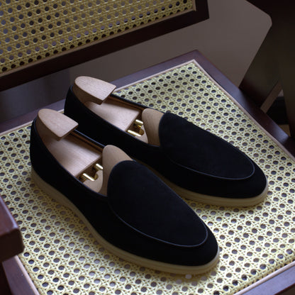 Classic Handmade British Slipper Staple Loafers