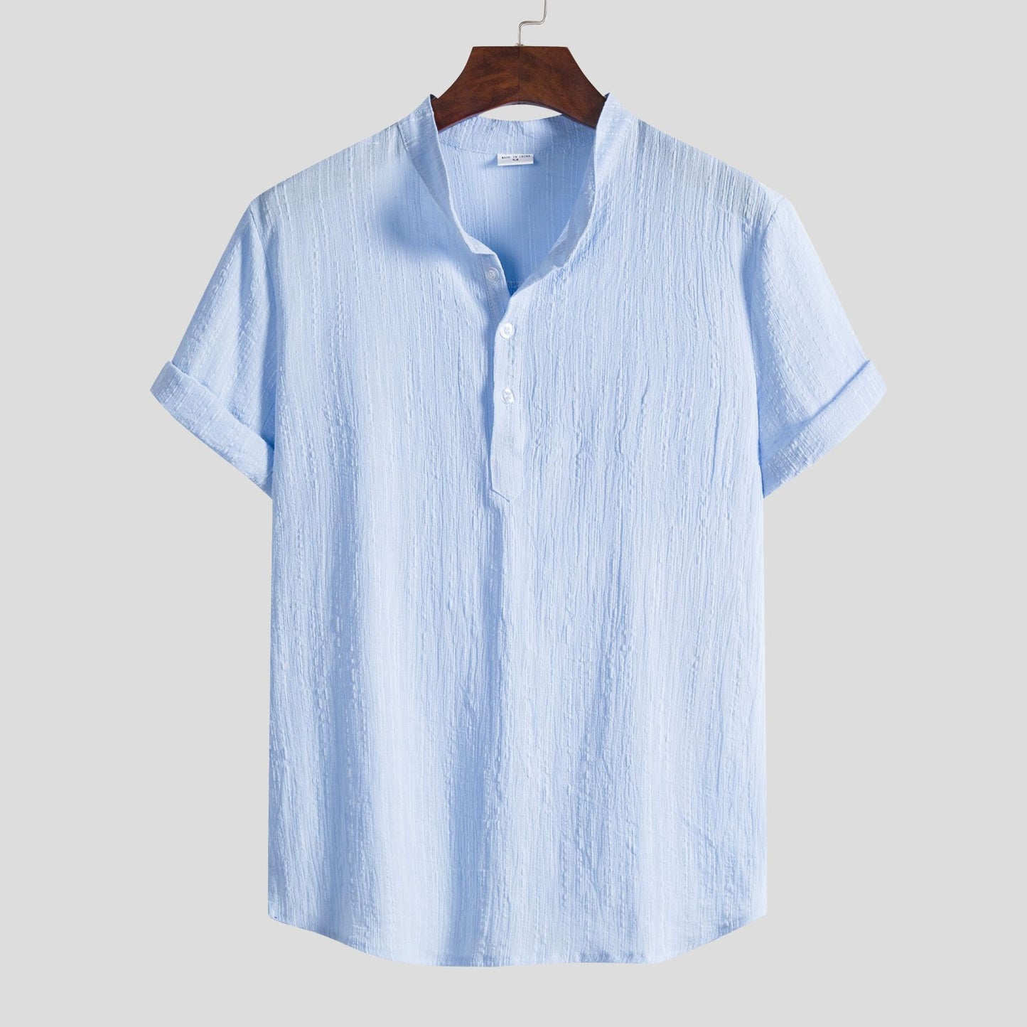 Cotton Linen Wardrobe Essential Light Staple Shirt