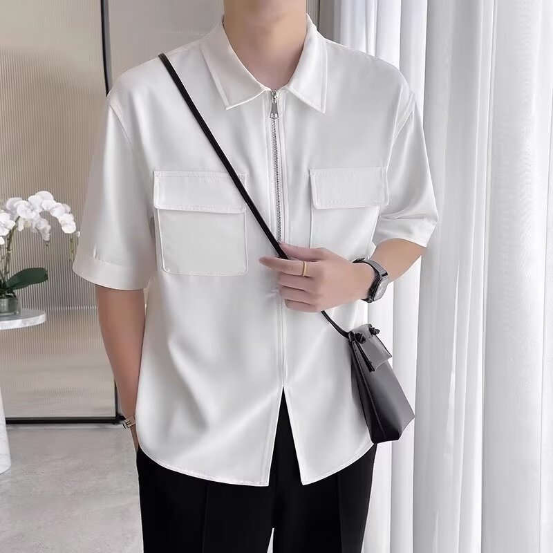 Half Zip Short Sleeve Sleek Staple Shirt