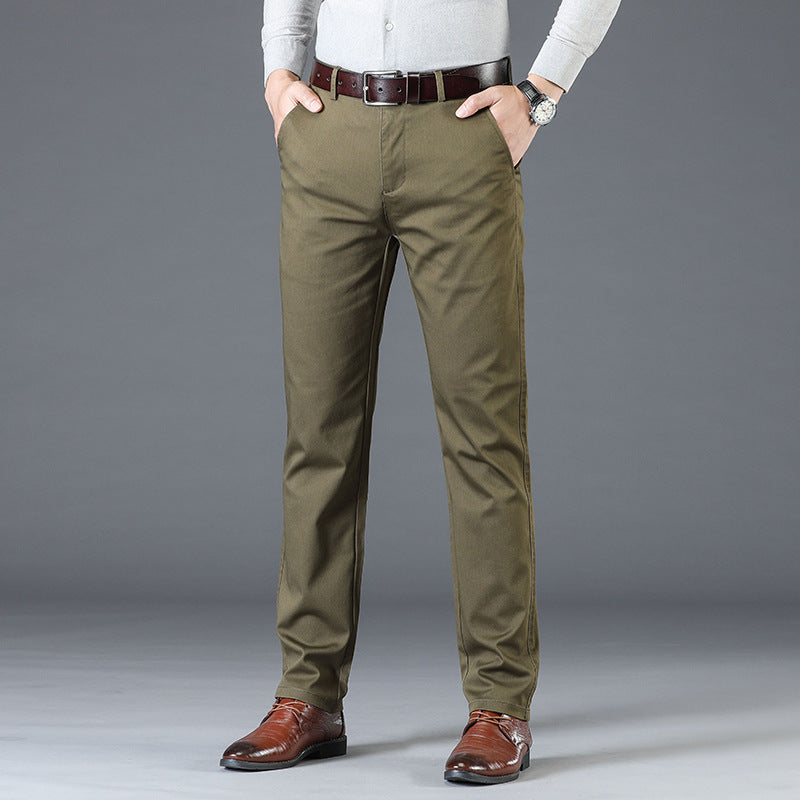 Men's Business Straight Staple Chino