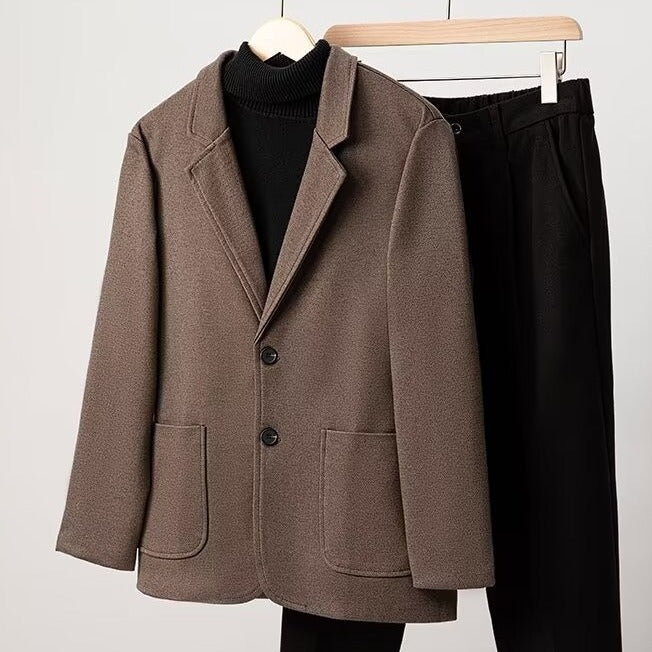 Winter Wool Blazer Style Staple Jacket