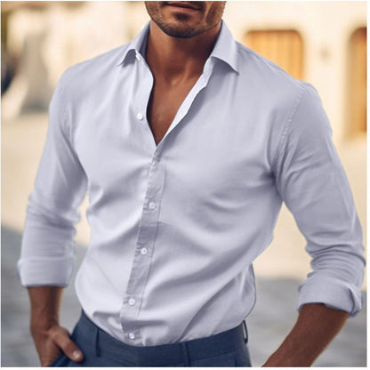 Casual Business Staple Shirt Button Down