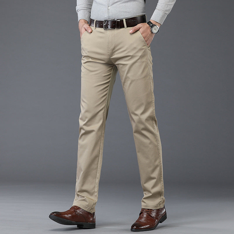 Men's Business Straight Staple Chino